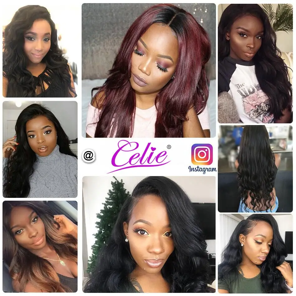 Brazilian Body Wave Bundles 4Pcs/Lot 100% Remy Human Hair Bundles 10-30 inch Brazilian Weave Deal Celie Hair