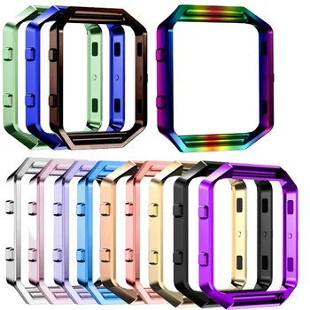 

15pcs Stainless Steel Metal Frame Case Cover Shell For Fit bit Blaze Replacement case Activity Tracker Smart Watch Accessories