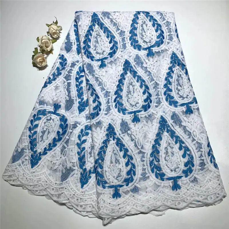 

ZQ!2019 Free shipping peach Embroidery designs high quality african cord lace cotton nigerian french mech lace fabric ! J41103