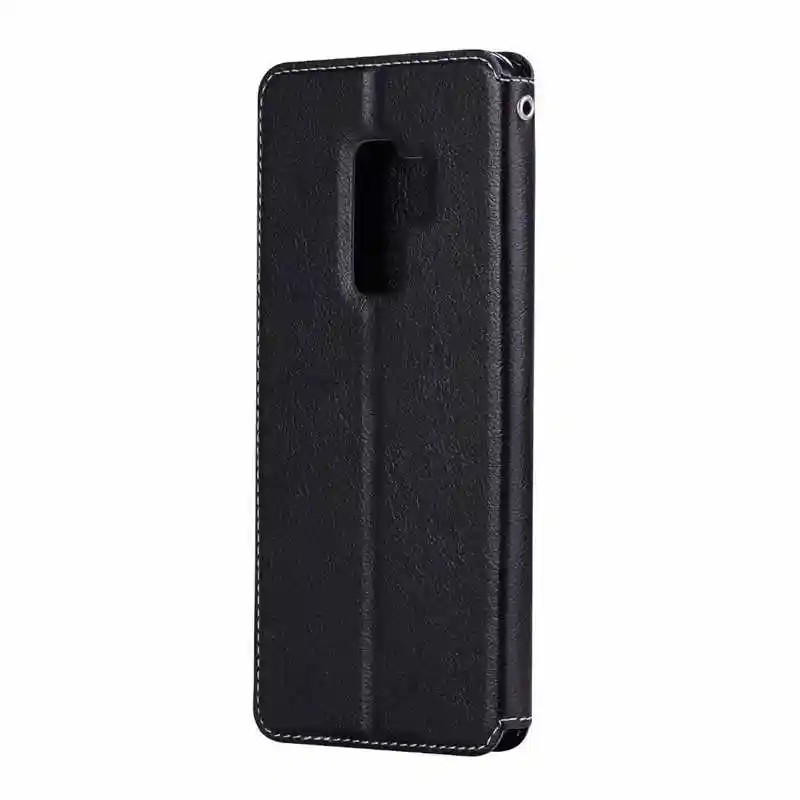 Для Galaxy (A6 плюс J2 Pro J4 J6) 2018 сосать Магнитная застежка кожаный бумажник чехол