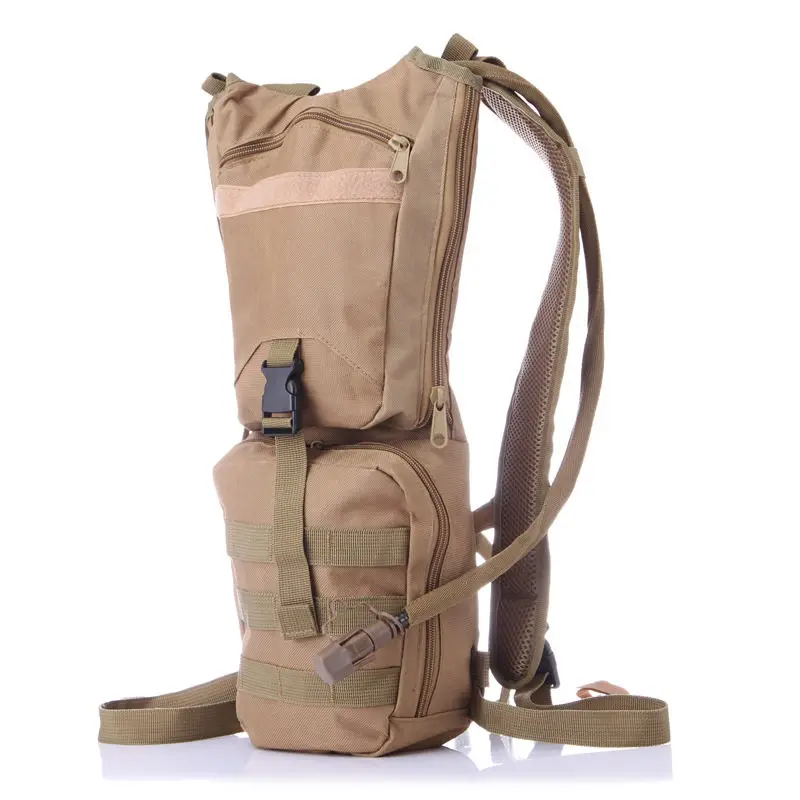 Армейские сумки, тактический ремень, Военный Рюкзак Molle для велосипеда с сумкой для воды 3л, водонепроницаемый спортивный велосипедный рюкзак для бега XA601YL - Цвет: khaki