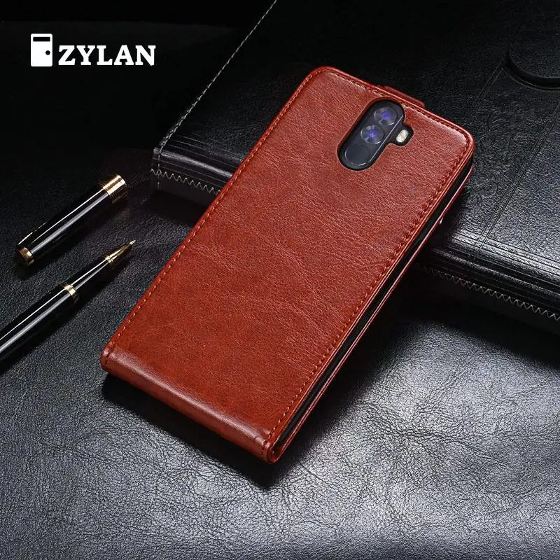 ZYLAN Роскошный Ретро Чехол-книжка для Doogee BL12000 Кожаный Чехол Для Pro 6 дюймов чехлы