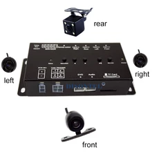 Intelligent Quad channel font b Car b font camera video Recorder font b DVR b font