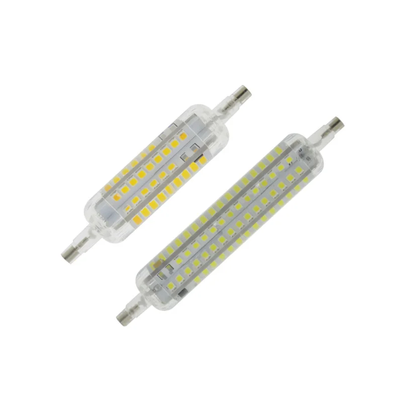 

1x Silicone R7S LED Spotlight Light 220V 9W/25W 78mm/118mm 2835 SMD Bulb Halogen Replacement Tube Decorative Flood Light Lamp