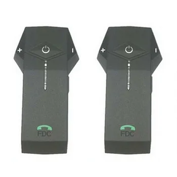 

2PCSx1000M 3 Riders Motorcycle Bluetooth Interphone Headset Helmet Intercom Handfree Support NFC Tech