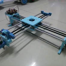 1 Набор, собранный чертежный станок, надпись, пишущий робот Corexy XY-плоттер, чертежный робот, набор, рабочая зона, Размер 290x240 мм