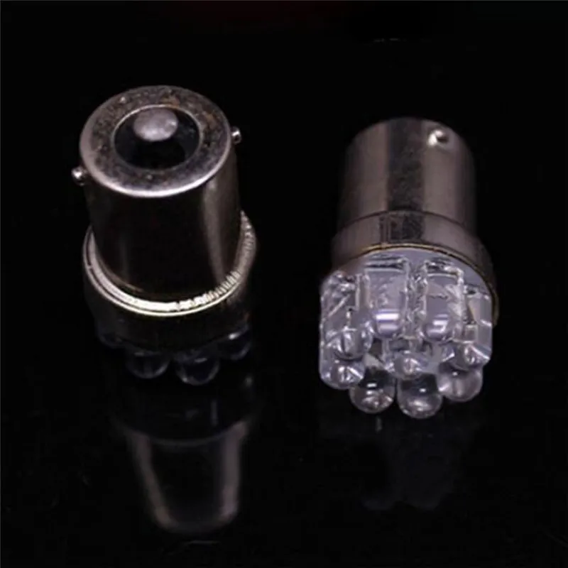 

2Pcs 1156 Low Consumption High Power Portable Auto Car Turn Signal Tail Brake 9 LED Light Bulb 382 BA15S P21W R5W Lamp#267489