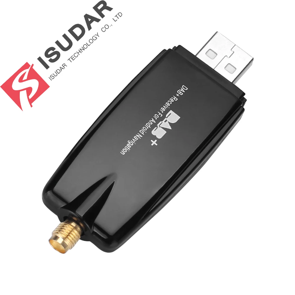  Isudar Android USB Mini DAB + antena receptora para Europa para Isudar H53 A30 sistema reproductor 