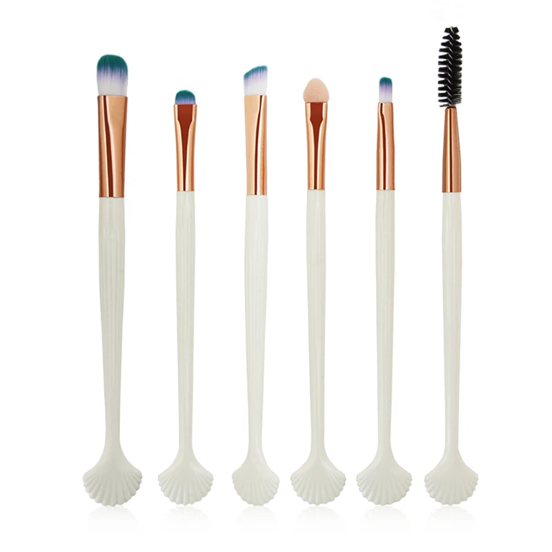 

6PCS/lot Eye Makeup Brushes Cosmetics Brush Set Pro Eyeliner Eyeshadow Eyebrow Lip Brushing Beauty Make Up Tools