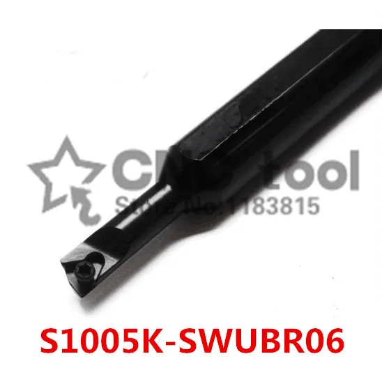 

S1005K-SWUBR06 ,turning tool holder boring bar internal turning tools screw locked mini lathe tool holder for WBGT060102 inserts