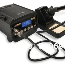 ATTEN AT938D неэтилированный антистатический Термостатический контроль температуры 150-450C deg PCB усовершенствованная сварочная станция 60 Вт 220 В переменного тока 50 Гц