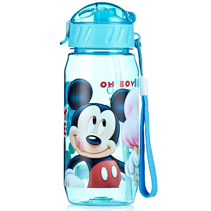 Лидер продаж 400 мл Экологичные PP детские Bickiepegs детские чашки мультфильм детская бутылка для воды соломы Бутылка чайник спортивные бутылки