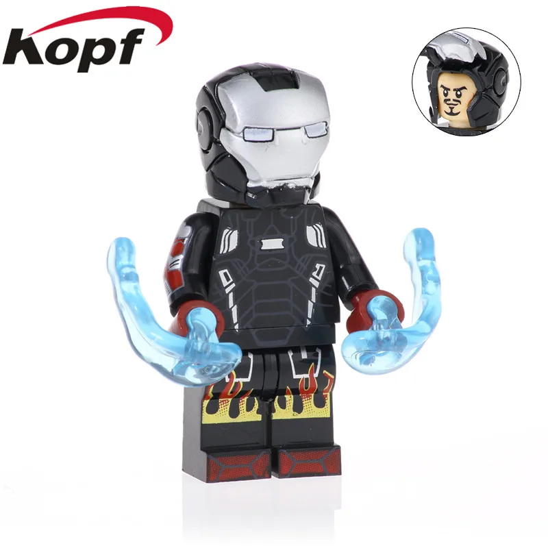 

XH 922 Single Sale Super Heroes Figures MK22 Iron Man Dance Girl Tony Building Blocks Action Bricks Dolls For Children Gift Toys