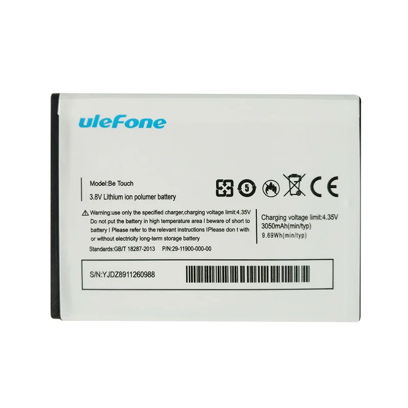 

High Quality Original Backup Ulefone Be Touch 3050mAh Battery For Ulefone Be Touch Be Touch 2/3 Smart Mobile Phone
