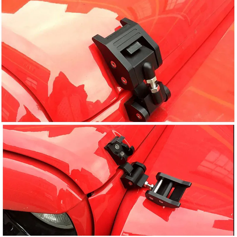 Металлический замок для двигателя Jeep Wrangler JK Unlimited Rubicon 2008 2009 2010 2012 2013 2014 2015 2016