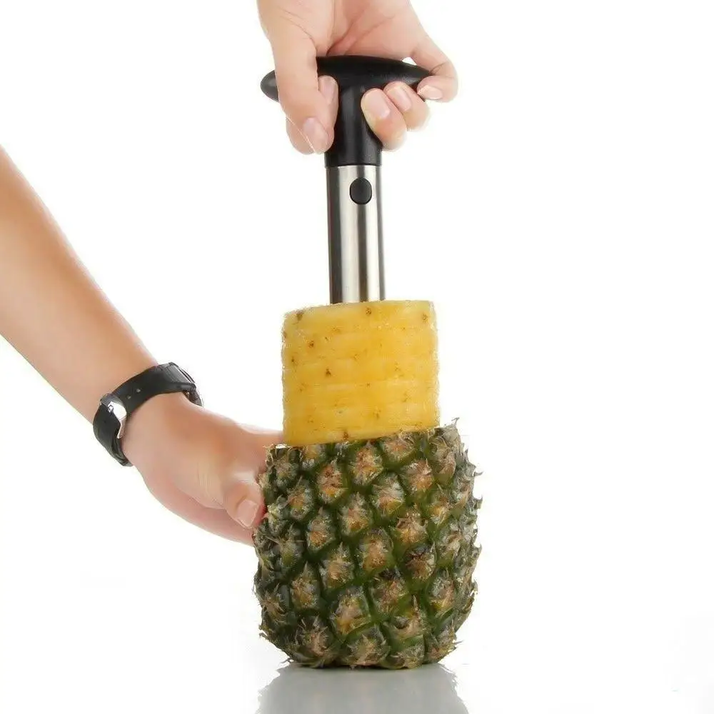 Stainless Steel Pineapple Slicer Vegatable Fruit Gadgets Peeler Cutter Kitchen Accessories