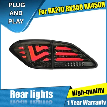 

Car Styling for Lexus RX270 RX350 RX450H LED Taillight assembly 2012-2015 Rear Lamp DRL+Brake+Park+Signal with hid kit 2pcs.