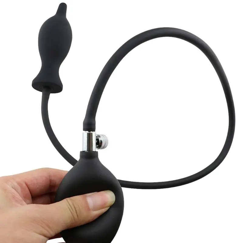 New Sex shop Anal toys erotic Inflatable Plug With Pump Expandable Butt Plugs Prostate Massage Adult Products dropshipping | Красота и