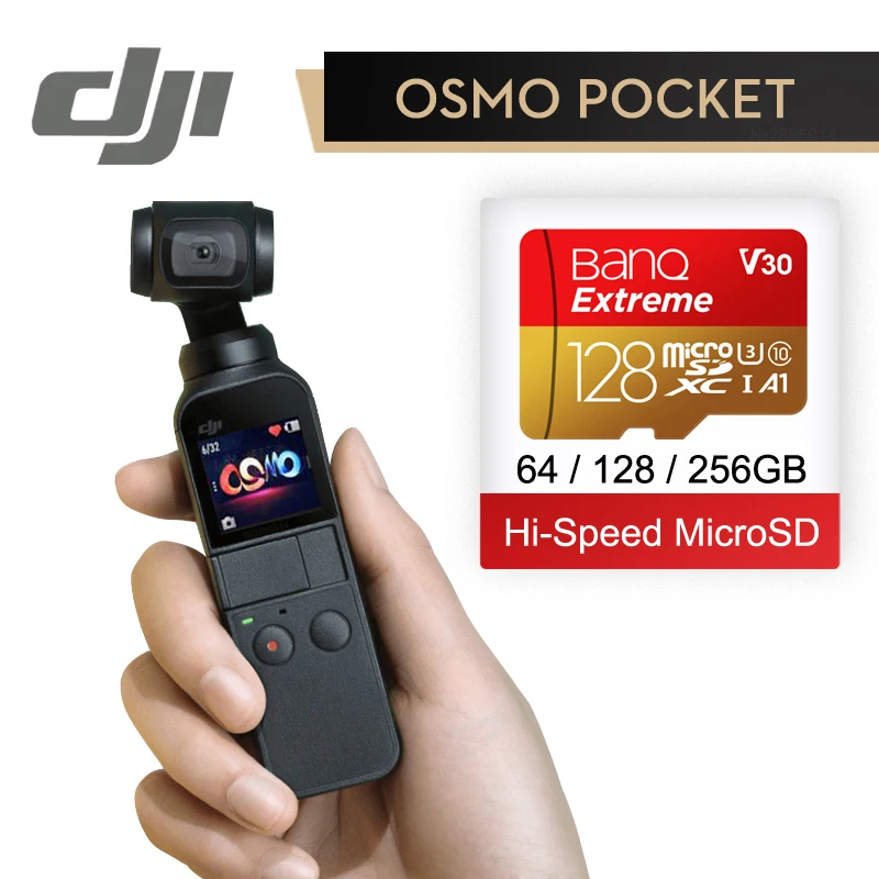 

DJI Osmo Pocket 3-axis Stabilized Handheld Camera With 4K 60fps Video Mechanical Stabilization Intelligent Shooting In Stock