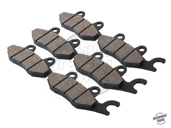 

6 pcs Motorcycle Front & Rear Disc Brake Pads Brake Disks case for YAMAHA XTZ 750 SUPER TENERE (Right) 1989-