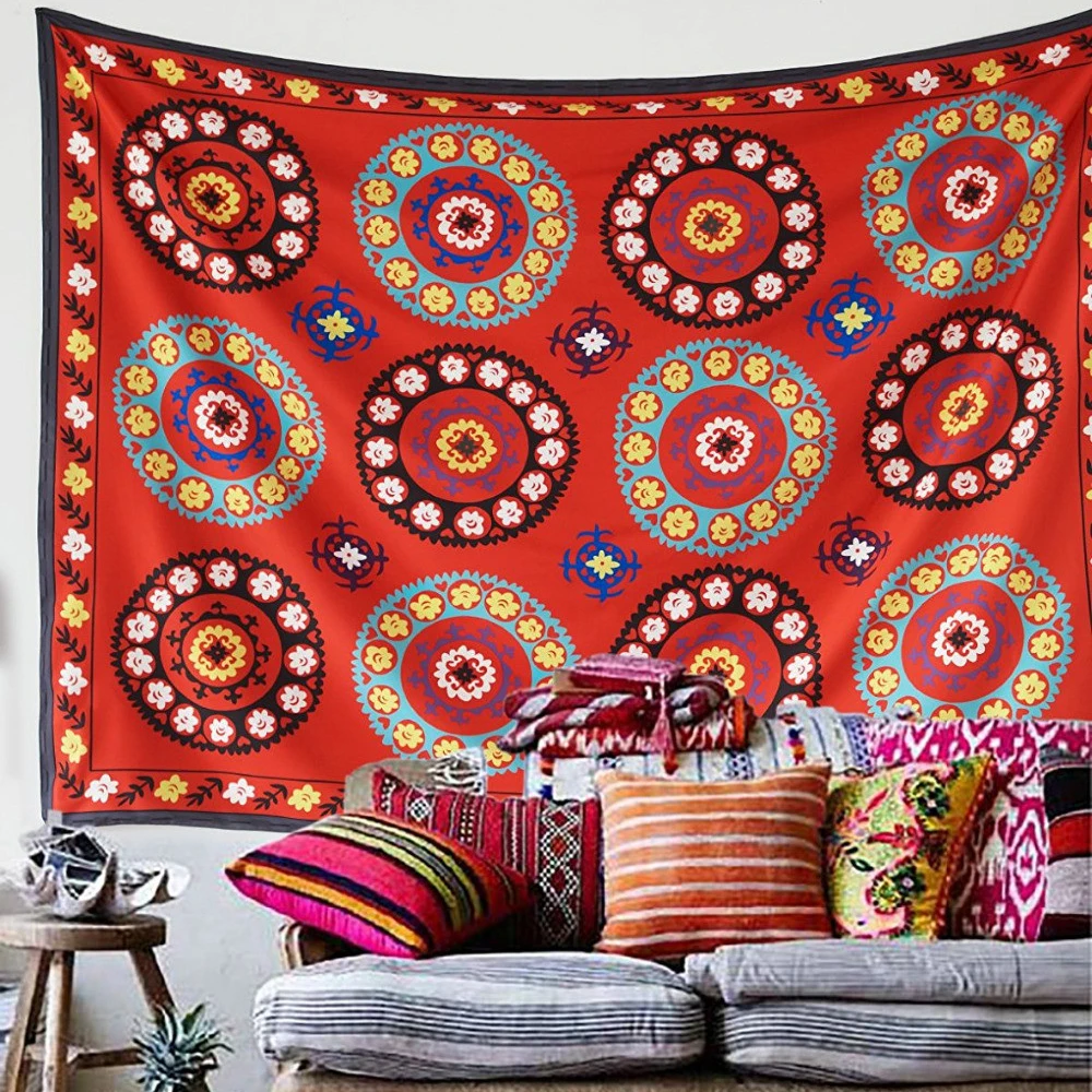 Cilected Mandala Endless Hippie Tapestry Decor Hanging Wall Tapestry