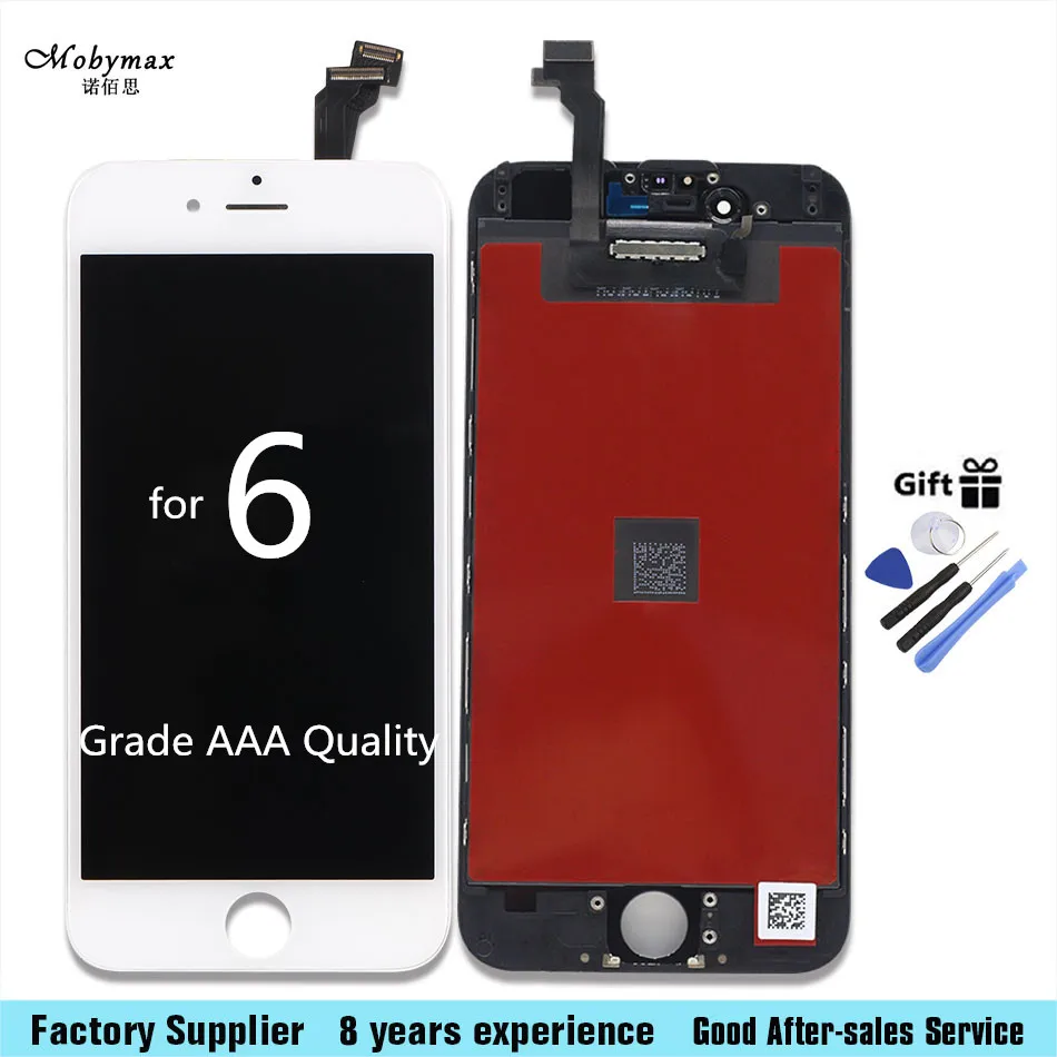 

1pcs Grade AAA LCD For iphone 6 Display Touch Screen Digitizer Replacement Full Assembly for iPhone 6 lcd With Tools Kit