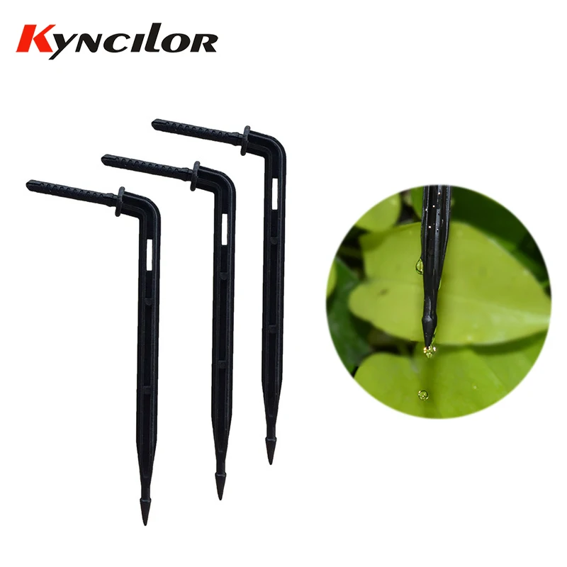 20 Pcs Drip Emitter Curved Arrow Micro Flowers Drops Water Saving Practical Garden Irrigation Equipment | Дом и сад