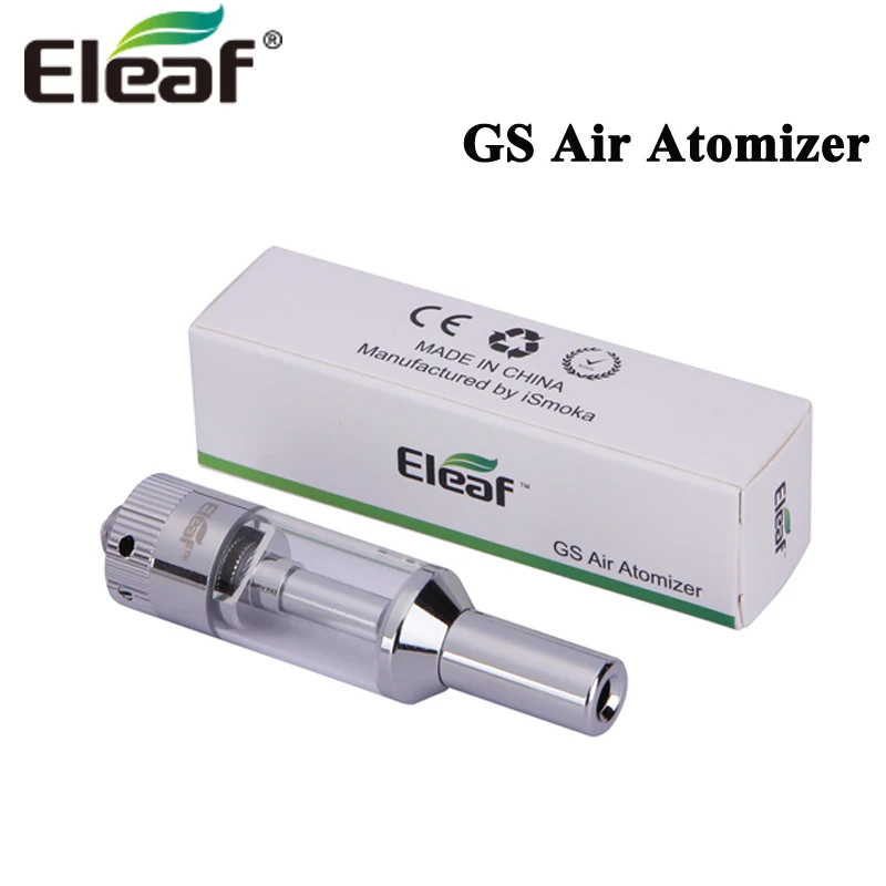 

Original Eleaf GS Air Dual Coil Atomizer Airflow Adjustable Clearomizer Tank 2.5ml Fit for E cigarette Istick 20W Box Mod