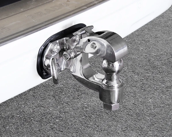 

1pc for TOYOTA PRADO 4000/2700 Middle East Edition Trailer hook Bright silver plating decorate