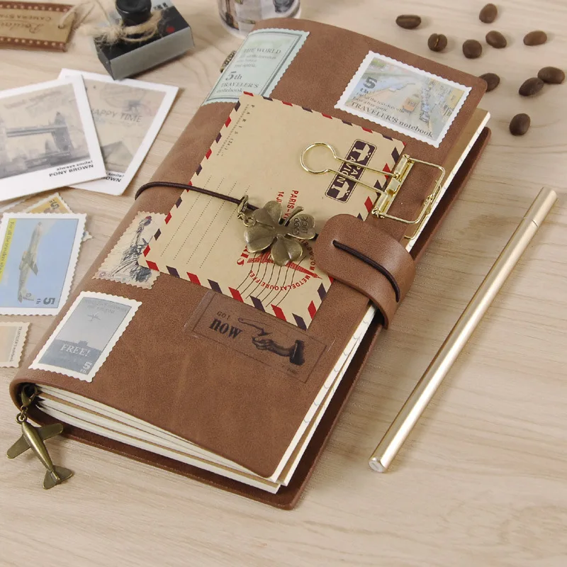 new notebook paper vintage spiral bound notebook paper a5 diary journal