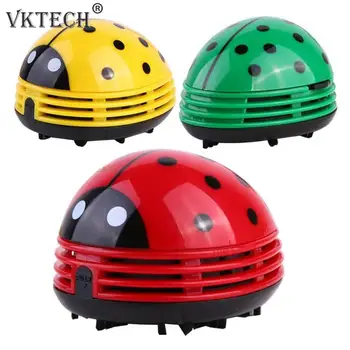 

Cute Ladybug Desktop Vacuum Cleaner Dust Collector for Home Office Table Dust Cleaner Car Cleaner Portable Cleaning Tools