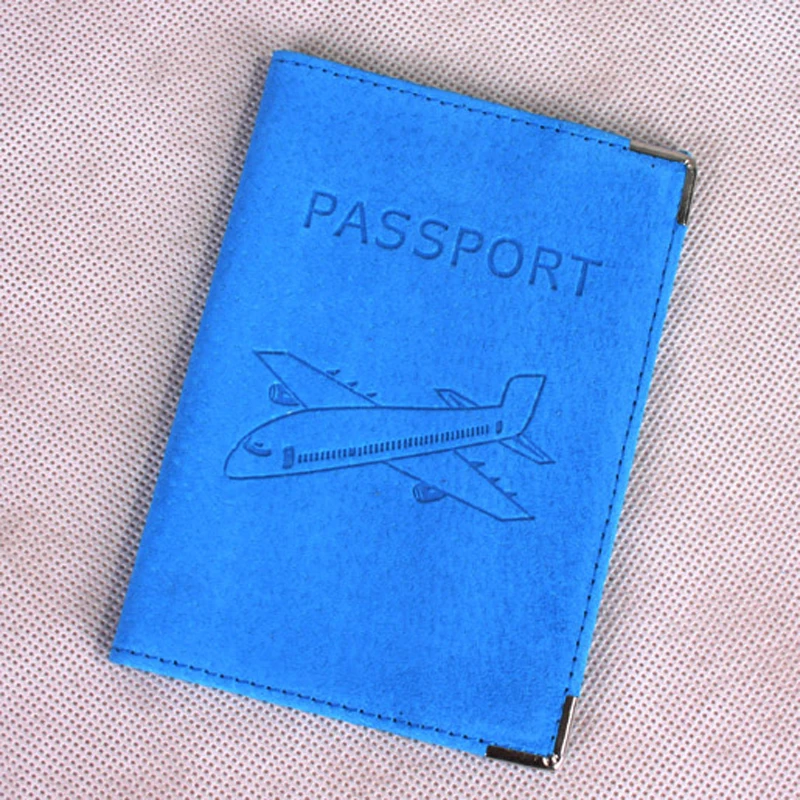 

Hot Genuine leather sell pigskin suede High quality passport cover Card bag Tourism go abroad travel Passport Holder gifts