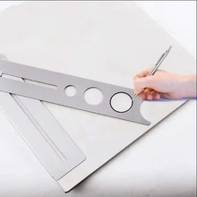 New Adjustable Tile Locator To Wall Marking Position Ruler Ceramic Hole Cutter Tile Drill Marble Opener Construction Tool