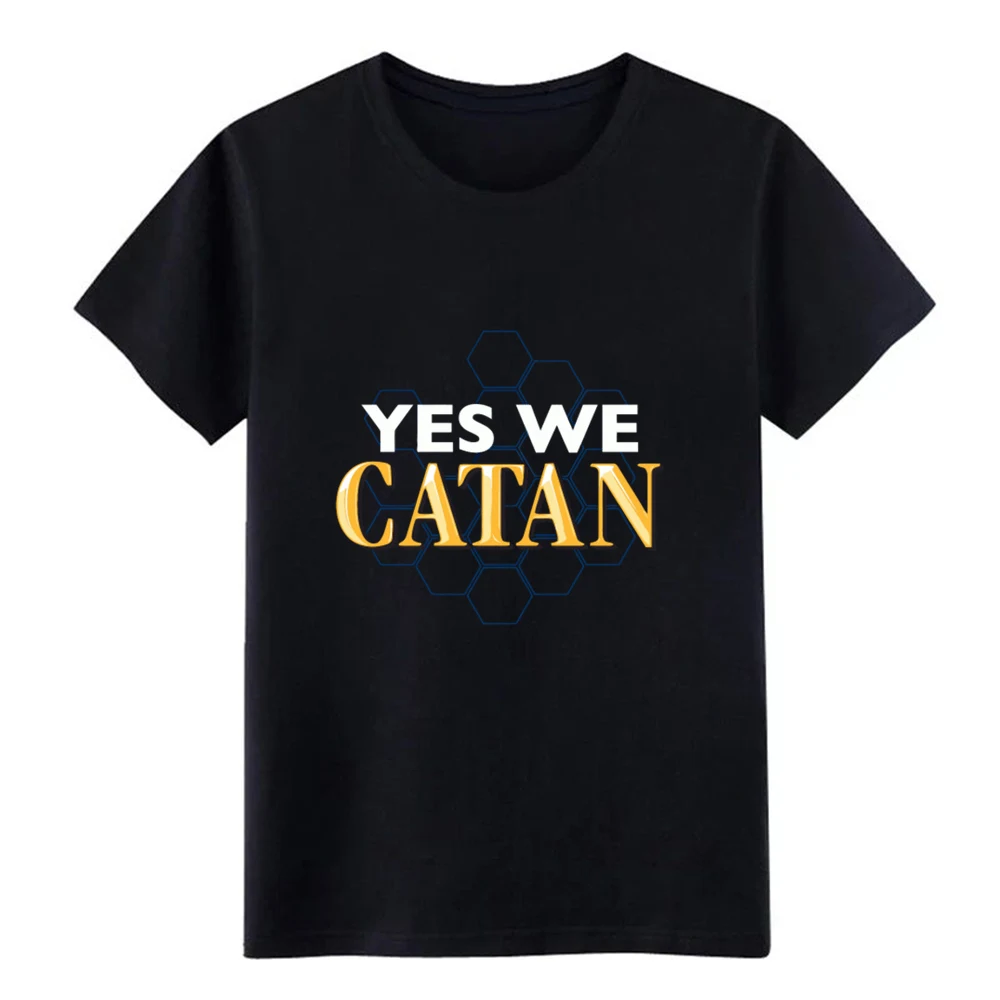 Женская футболка с коротким рукавом yes we catan модная S-3xl летняя Kawaii | Мужская одежда