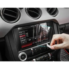 SHINEKA стайлинга автомобилей gps навигации экран декоративная защита наклейки подходят для Ford Mustang 2015 +