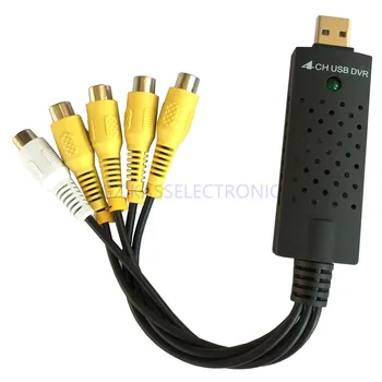 

4 ch dvr convert 4 ch analog video to pc for windows 7 Free shipping
