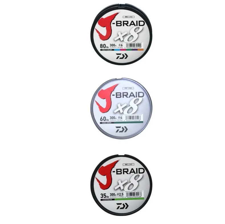 Daiwa original J BRAID x8 300 m330yds