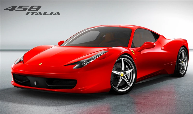 5d DIY Diamond Painting Cartoon Car Fashion Red Ferrari Diamond Embroidery Kit Full Round Diamond Mosaic Sales Home Decor Gift  