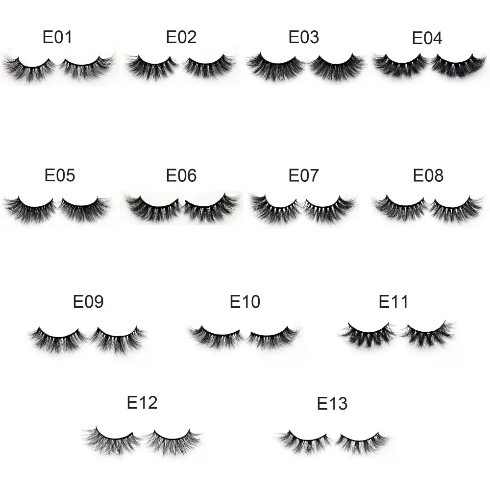 

Visofree Eyelashes 3D Mink Lashes Handmade Mink Eyelashes Medium Volume Cruelty Free Mink False Eyelashes Fluffy Upper Lashes