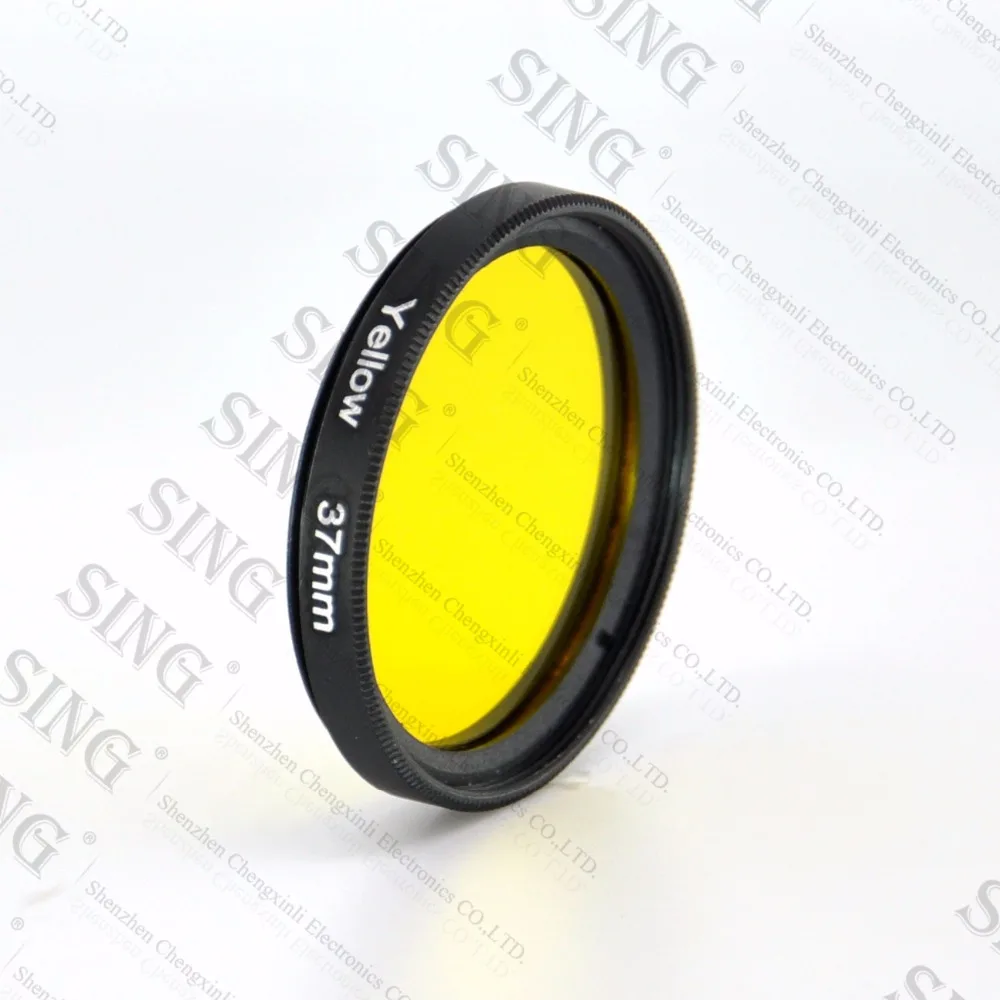 Желтый 30 37 40 5 43 46 49 полноцветный фильтр для объектива камеры мм всех DSLR