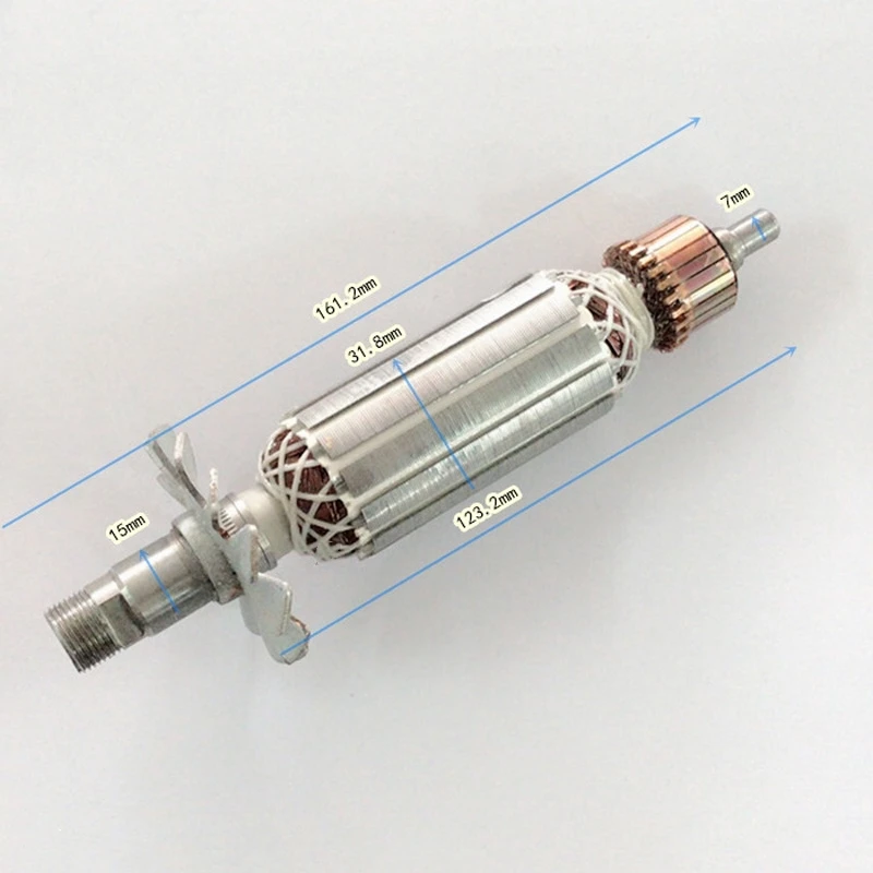 

AC220V trimmer armature replacement for Makita 3703 electric trimmer anchor engine motor good quality power tool accessories