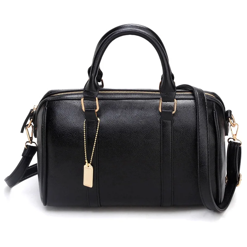 

Boston Tote Bag 2017 New Luxury Brands Women Shoulder bags Crossbody Women Bag Leather Handbag Bolsa Feminina Solid Pillow Bag 4