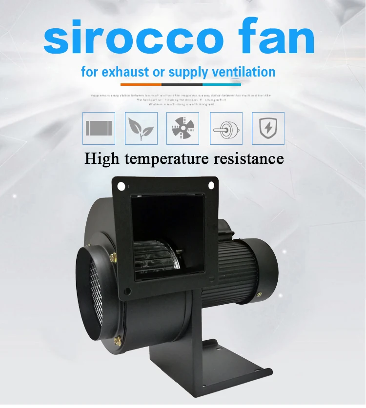 ventiladores industriais centrífugos ventilador siroco ventilador lareira