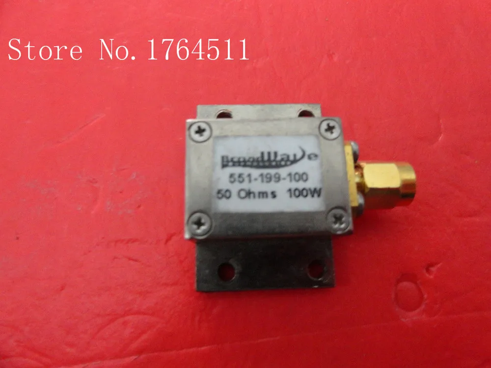 

[BELLA] Broadwave 551-199-100 DC-12GHZ 100W SMA 50 ohm coaxial precision load --2PCS/LOT