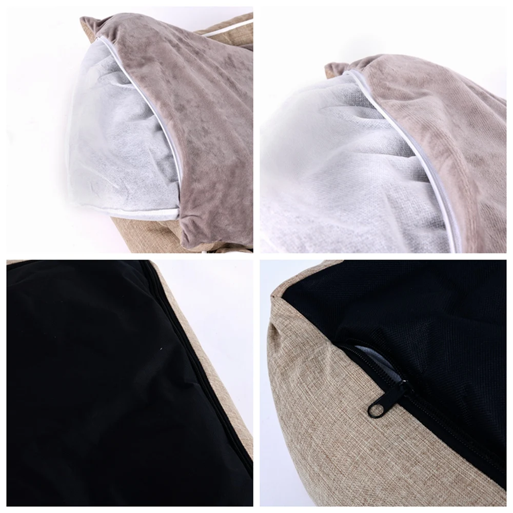 Solid Pet Dog Bed Sofa House Mats Kennel Cat Bed Sofa House Waterproof Washable Pet Dog Cat Bed House For Small Medium Large Dog (20)