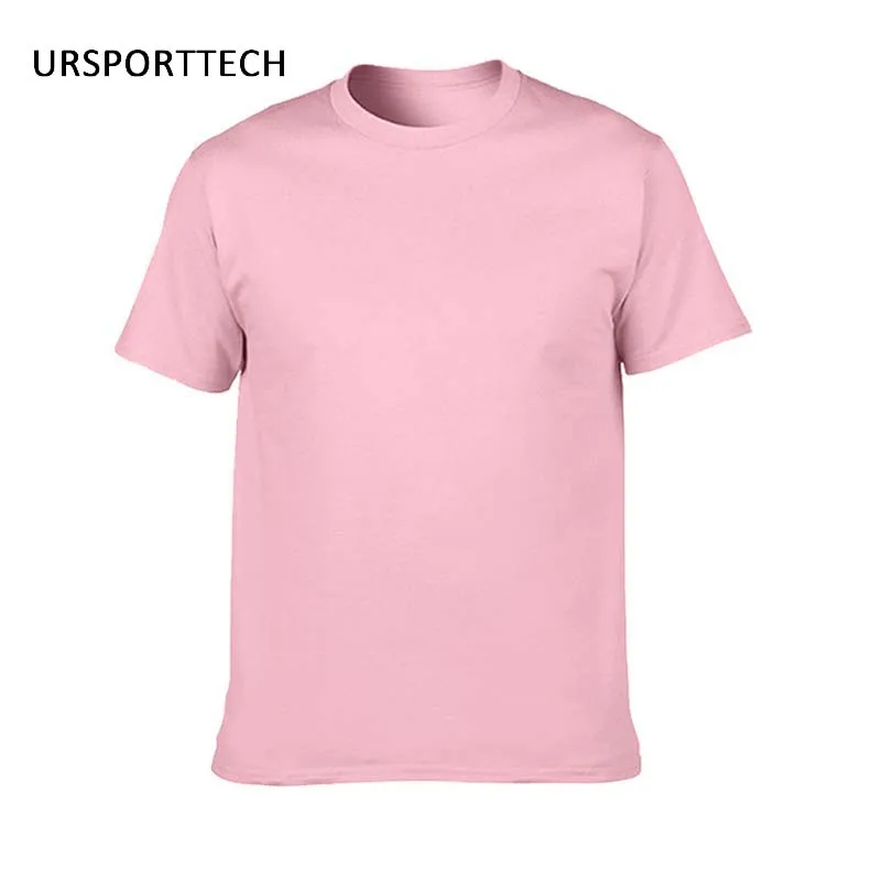 1 PCS Gildan Quality Men's Summer 100% Cotton T-Shirt Men Casual Short Sleeve O-Neck T Shirt Comfortable Solid Tops Tees