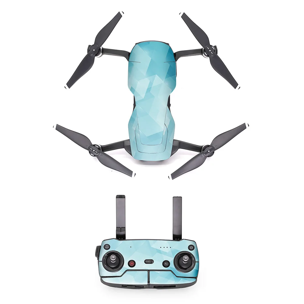 PGYTECH наклейки на тело дрона для DJI Mavic Air пульт дистанционного управления защитная пленка кожа для дрона аксессуары - Цвет: P-UNF-D7