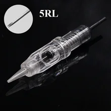 Newst 5RL Sterilizrd Agulhas Easy Click Permanent Makeup Needles for Tattoo Cartridge Needle Rotary Eyebrow Machine