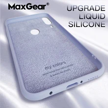 Оригинальный жидкий силиконовый чехол для Xiaomi Mi 9 SE 8 Lite CC9 MIX 2 3 2S Mi 10 Play Redmi Note 6 7 Pro 6A K20 Мягкий ТПУ чехол для телефона(China)