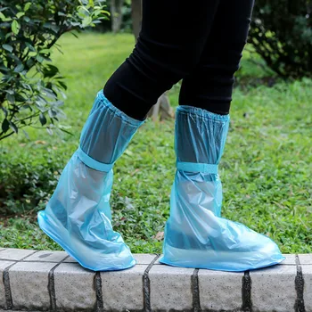 

High 1 Pair Rain Shoes Boots Cover Waterproof Anti-Slip Durable for Women Men Outdoor DOG88